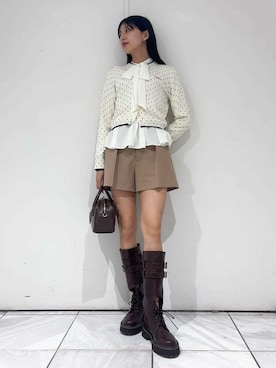 LILY BROWNさん(レディース・160cm)の冬コーディネート