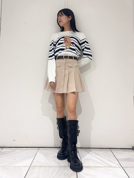 LILY BROWNさん(レディース・160cm)の冬コーディネート
