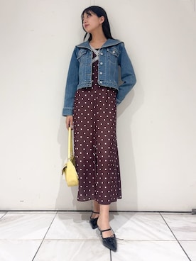 LILY BROWNさん（レディース・160cm）の春コーディネート