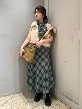 LILY BROWNさん（レディース・153cm）の夏コーディネート