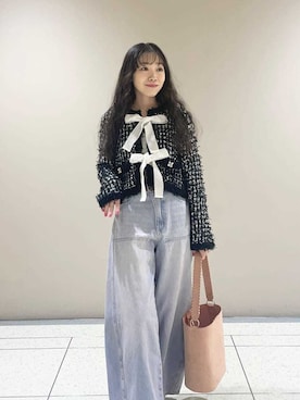 LILY BROWNさん（レディース・157cm）の冬コーディネート