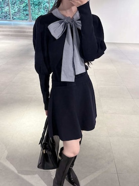 LILY BROWNさん(レディース・160cm)の冬コーディネート