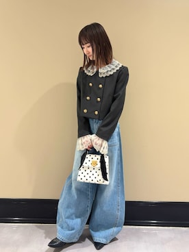 LILY BROWNさん（レディース・153cm）の冬コーディネート