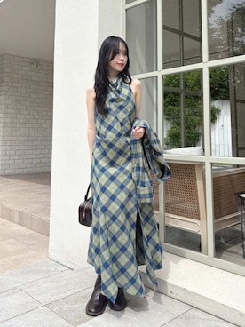 「LILY BROWN（リリーブラウン）のアイテム（その他パンツ）」を使った、LILY BROWNさん（レディース・160cm）の夏コーディネート