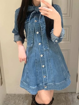 LILY BROWNさん(レディース・161cm)の冬コーディネート