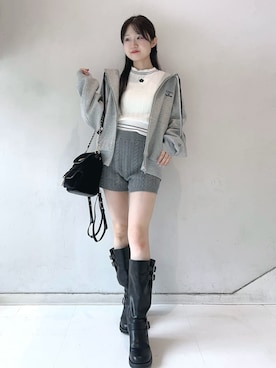 LILY BROWNさん（レディース・156cm）の秋コーディネート