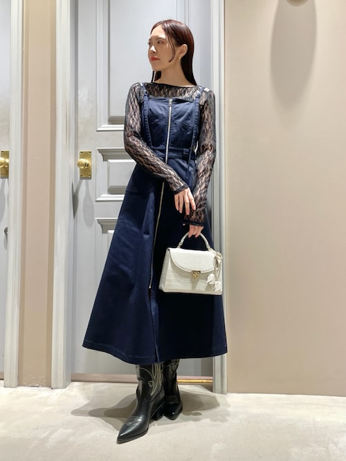 LILY BROWN Dickies】コルセットジャンスカ(マキシ・ロング