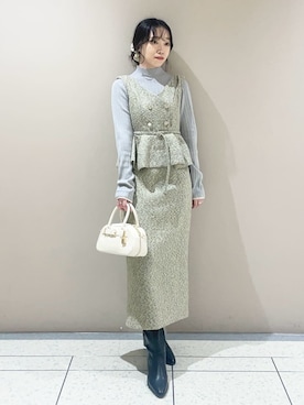 LILY BROWNさん(レディース・157cm)の冬コーディネート