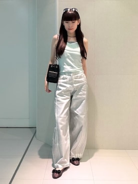 「LILY BROWN（リリーブラウン）のアイテム」を使った、LILY BROWNさん（レディース・167cm）の夏コーディネート
