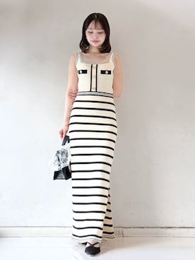 LILY BROWNさん（レディース・148cm）の夏コーディネート