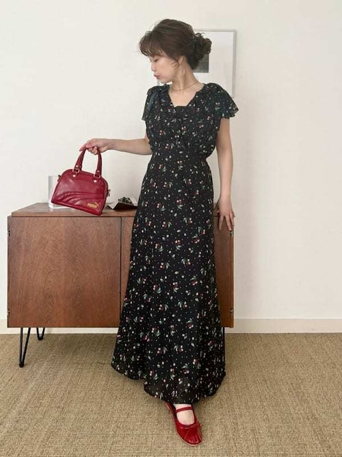 新品LILY BROWN リリーブラウン バレエシューズ　ブラックs WEB限定カラー】バレエシューズ(フラットシューズ)｜シューズ