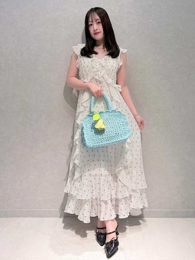 LILY BROWNさん（レディース・153cm）の夏コーディネート