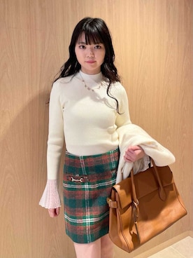 LILY BROWNさん（レディース・162cm）の冬コーディネート