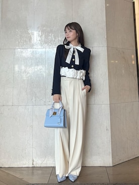 「LILY BROWN（リリーブラウン）のアイテム」を使った、LILY BROWNさん（レディース・163cm）の春コーディネート