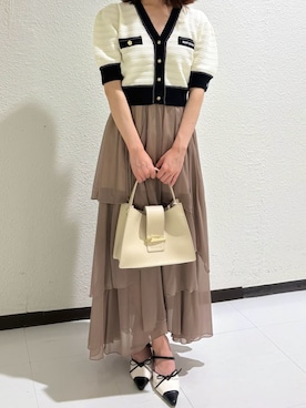 「アイテム（パンプス、その他）」を使った、LILY BROWNさん（レディース・153cm）の夏コーディネート