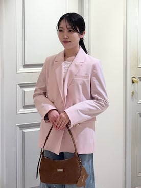 LILY BROWNさん(レディース・161cm)の冬コーディネート