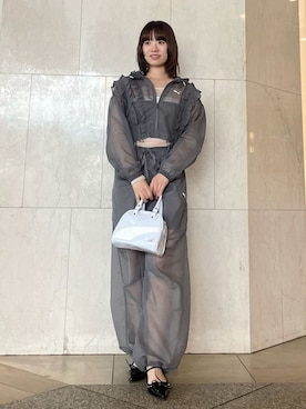 「LILY BROWN（リリーブラウン）のアイテム」を使った、LILY BROWNさん（レディース・158cm）の春コーディネート