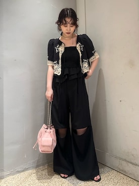 LILY BROWNさん（レディース・153cm）の夏コーディネート