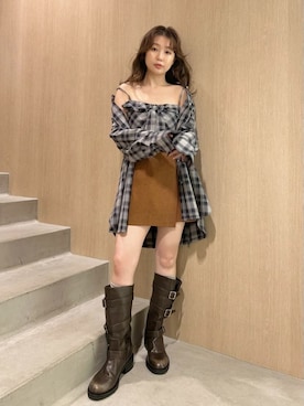 「アイテム（その他トップス）」を使った、LILY BROWNさん（レディース・150cm）の秋コーディネート