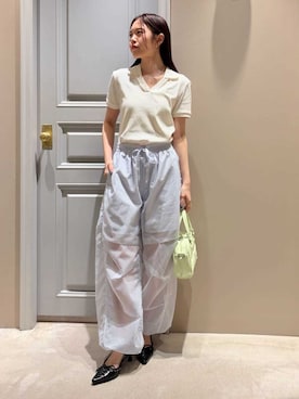 「LILY BROWN（リリーブラウン）のアイテム」を使った、LILY BROWNさん（レディース・156cm）の春コーディネート