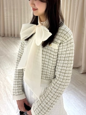 LILY BROWNさん（レディース・161cm）の冬コーディネート