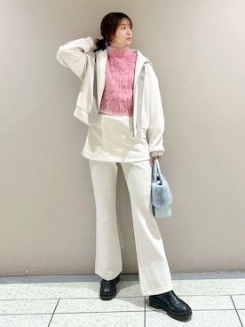 LILY BROWNさん（レディース・157cm）の冬コーディネート