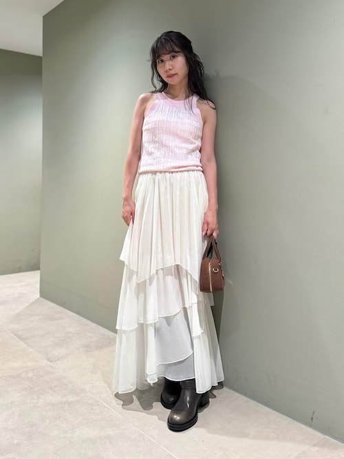 ブライトシアースカート（スカート）｜LILY BROWN（リリーブラウン）の