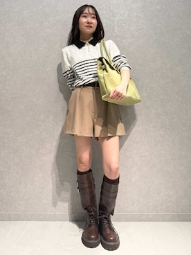 LILY BROWNさん（レディース・155cm）の冬コーディネート