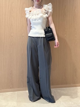 LILY BROWNさん（レディース・160cm）の春コーディネート