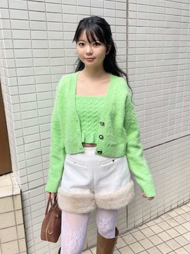 「アイテム（アンサンブル）」を使った、LILY BROWNさん（レディース・162cm）の秋コーディネート