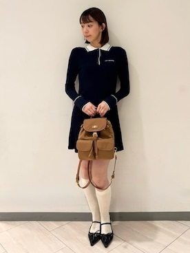 「LILY BROWN（リリーブラウン）のアイテム」を使った、LILY BROWNさん（レディース・160cm）の春コーディネート