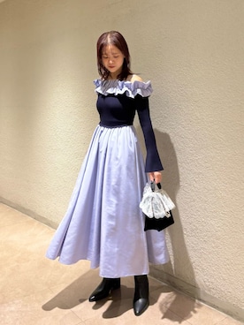 LILY BROWNさん(レディース・163cm)の冬コーディネート