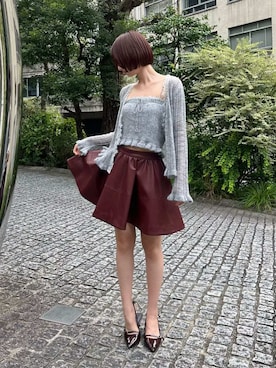 「アイテム（アンサンブル）」を使った、LILY BROWNさん（レディース・163cm）の秋コーディネート