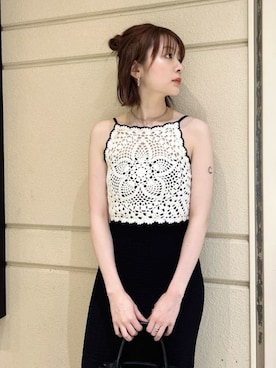 「LILY BROWN（リリーブラウン）のアイテム（スニーカー）」を使った、LILY BROWNさん（レディース・157cm）の春コーディネート