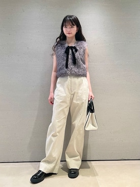 「アイテム（その他アウター）」を使った、LILY BROWNさん（レディース・162cm）の夏コーディネート