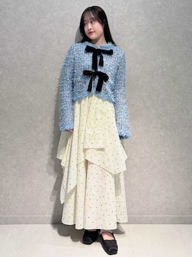 LILY BROWNさん（レディース・153cm）の冬コーディネート