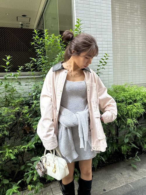 ☆土日セール　新品　LILY BROWN　カバーオールジャケット　フリーサイズ カバーオールジャケット（テーラードジャケット/コート）｜LILY