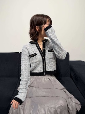 LILY BROWNさん（レディース・152cm）の春コーディネート