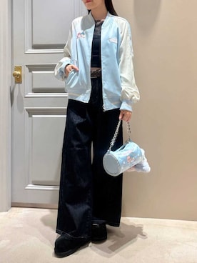 「UGG」｜LILY BROWNさん（レディース・156cm）の夏コーディネート