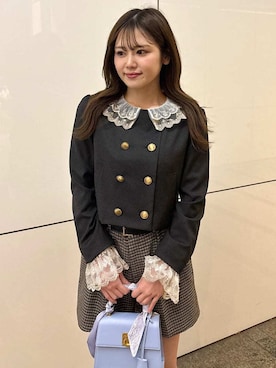 LILY BROWNさん（レディース・164cm）の冬コーディネート