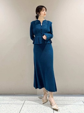 LILY BROWNさん（レディース・157cm）の冬コーディネート