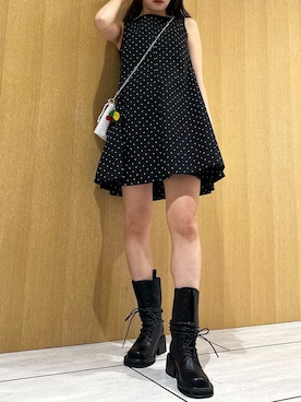「LILY BROWN（リリーブラウン）のアイテム」を使った、LILY BROWNさん（レディース・157cm）の夏コーディネート