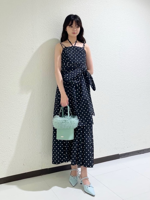 ZOZO限定カラー】チュール切り替え3WAYトート（ハンドバッグ
