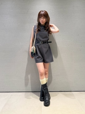 「マニッシュ」｜LILY BROWNさん（レディース・152cm）の春コーディネート