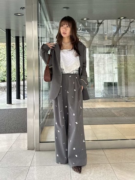 LILY BROWNさん（レディース・152cm）の春コーディネート