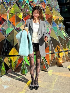 LILY BROWNさん（レディース・161cm）の冬コーディネート