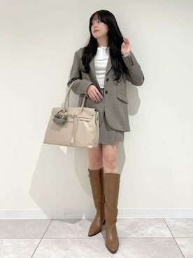 LILY BROWNさん（レディース・161cm）の秋コーディネート