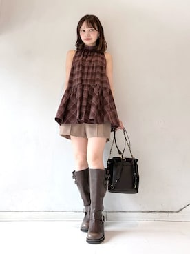 LILY BROWNさん(レディース・148cm)の秋コーディネート