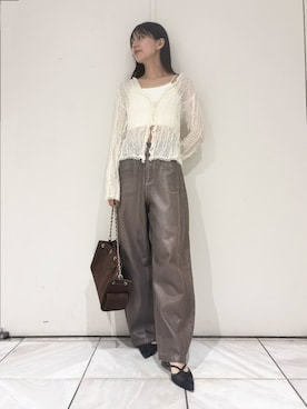 LILY BROWNさん(レディース・160cm)の夏コーディネート