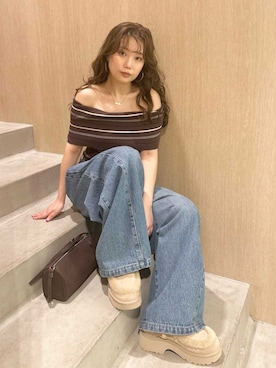 LILY BROWNさん（レディース・150cm）の夏コーディネート